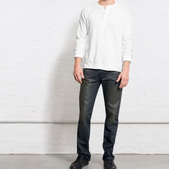 rag and bone coated jeans